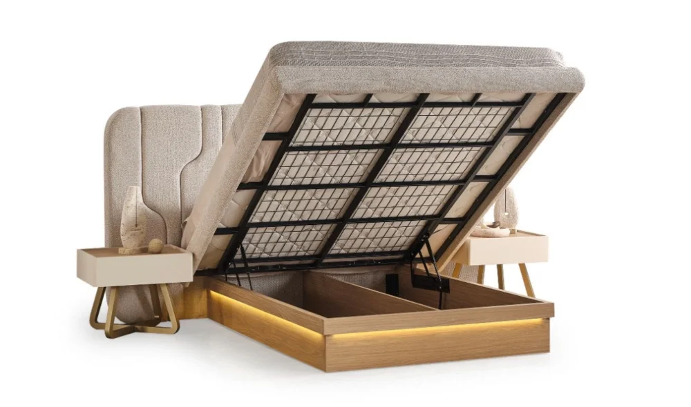 Ada Meşe Yatak Odası Takımı