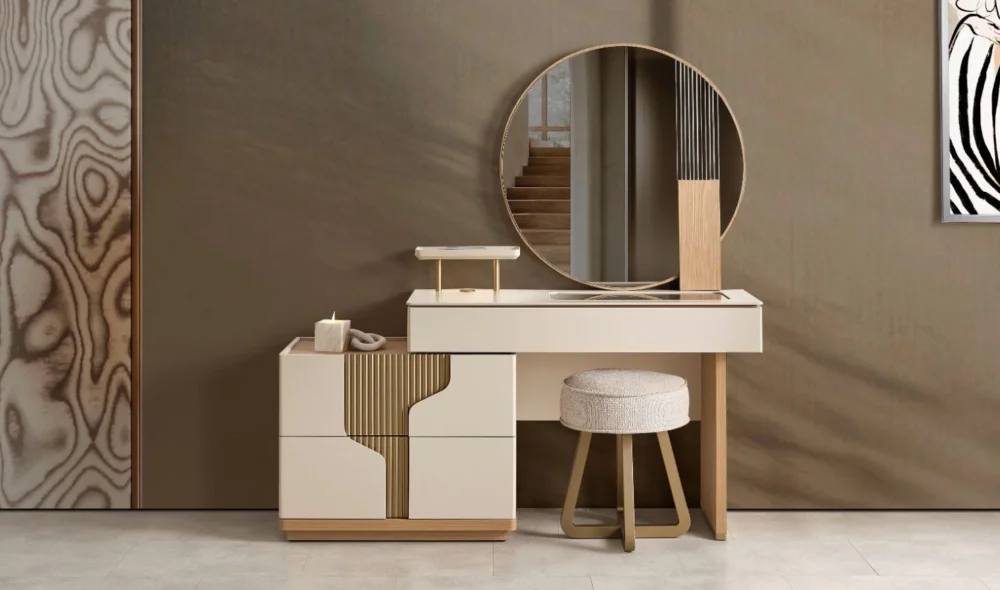 Ada Meşe Yatak Odası Takımı