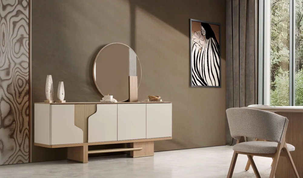 Ada Meşe Yemek Odası Takımı