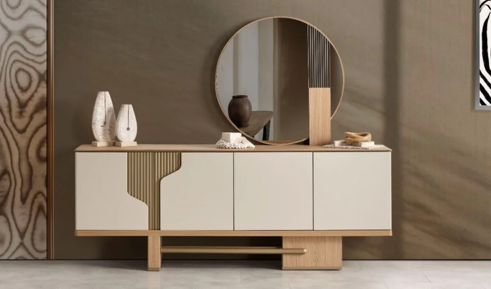 Ada Meşe Yemek Odası Takımı