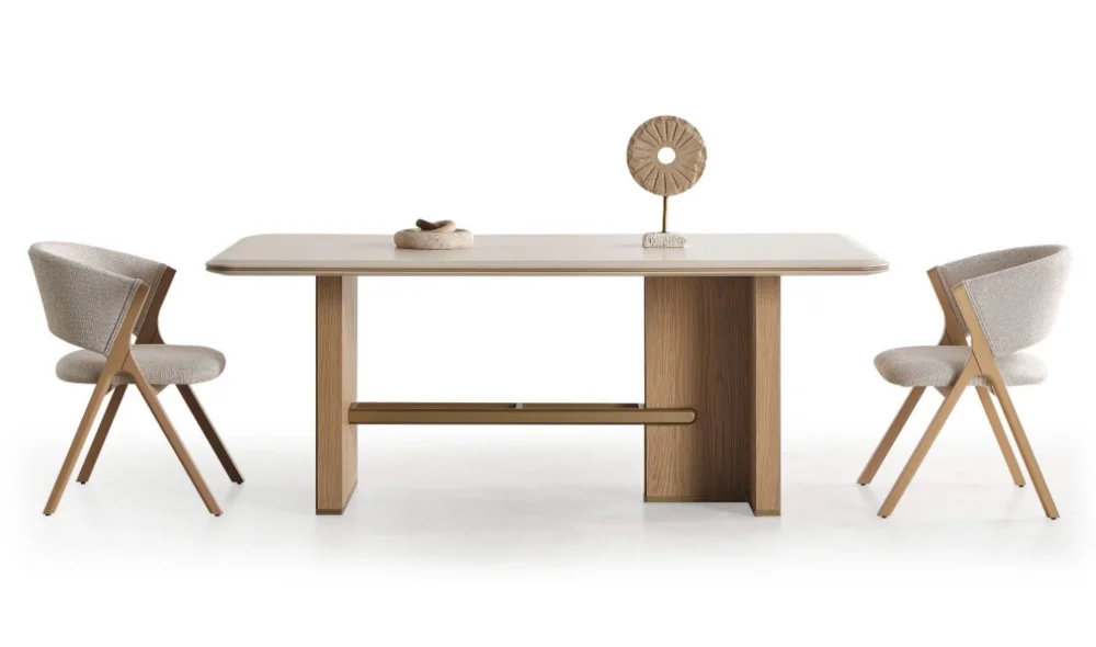 Ada Meşe Yemek Odası Takımı