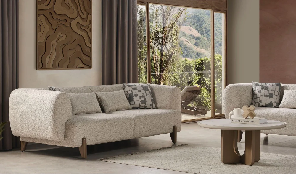 Ahuse Bronz Koltuk Takımı