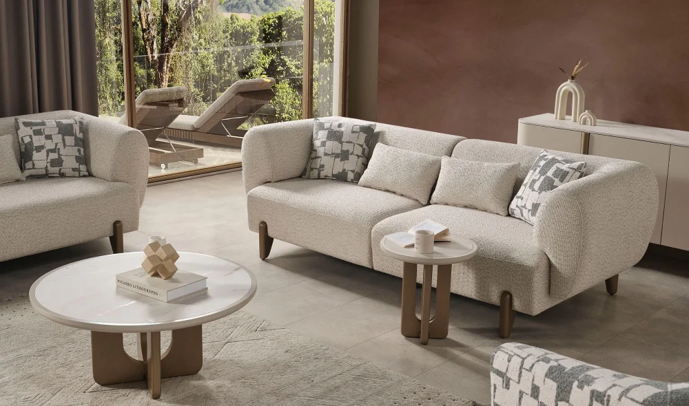 Ahuse Bronz Koltuk Takımı