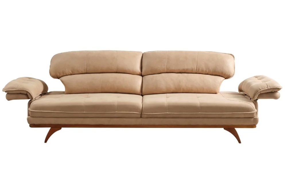 Akra Açık Kahve 3lü Koltuk