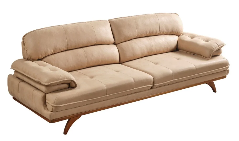 Akra Açık Kahve 3lü Koltuk