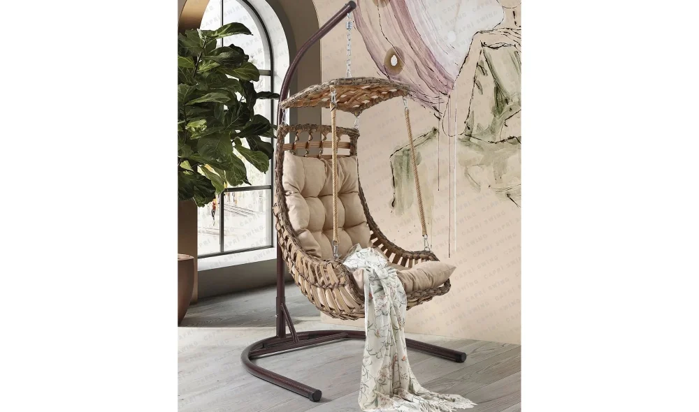 Alaçatı Salıncak (Açık Kahve)