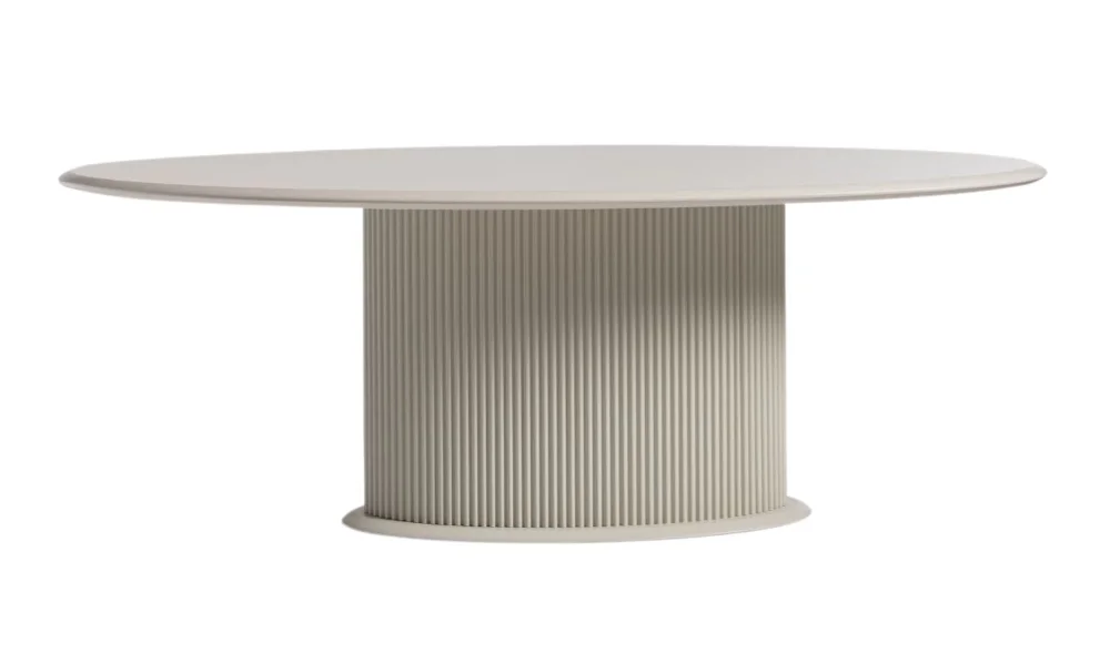 Albana Traverten Yemek Masası