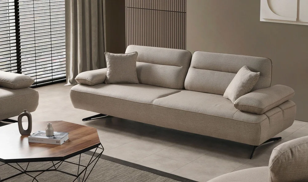 Alen Kahve 3lü Koltuk