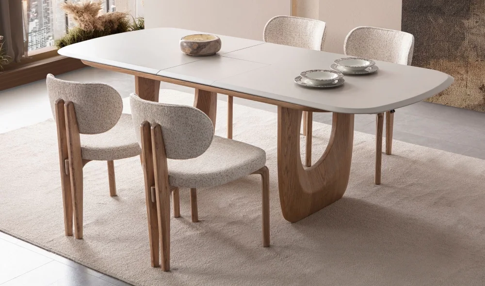 Amalfi Seramik Yemek Odası Takımı