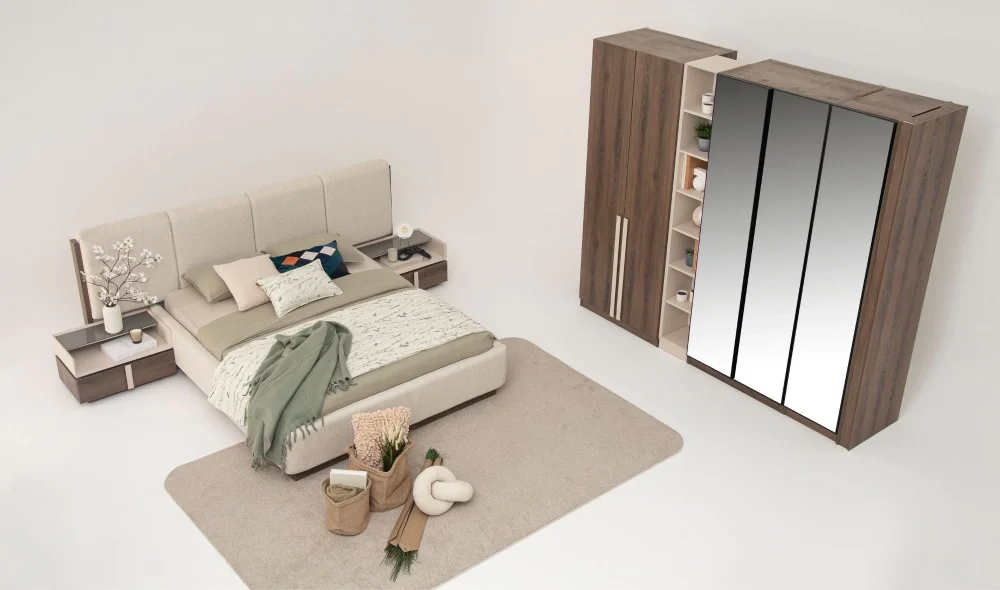 Aral 6 Kapaklı Gardrop