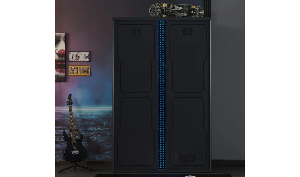 Arcade 2 Kapaklı Lite Dolap