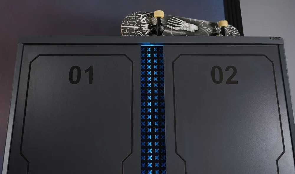 Arcade 2 Kapaklı Lite Dolap