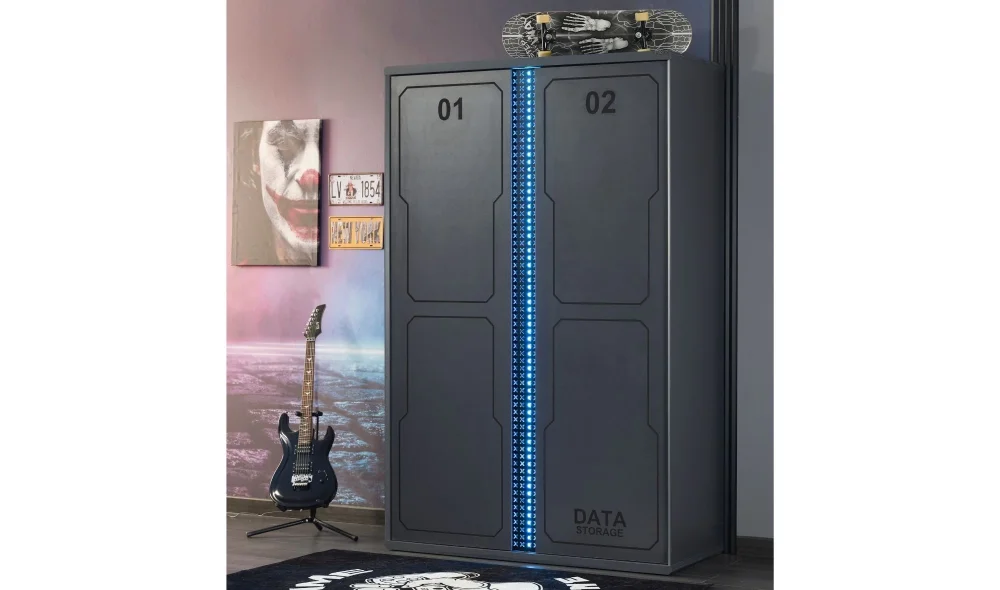 Arcade 2 Kapaklı Lite Dolap