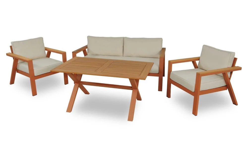 Arven İroko Bahçe ve Balkon Takımı (Antrasit)