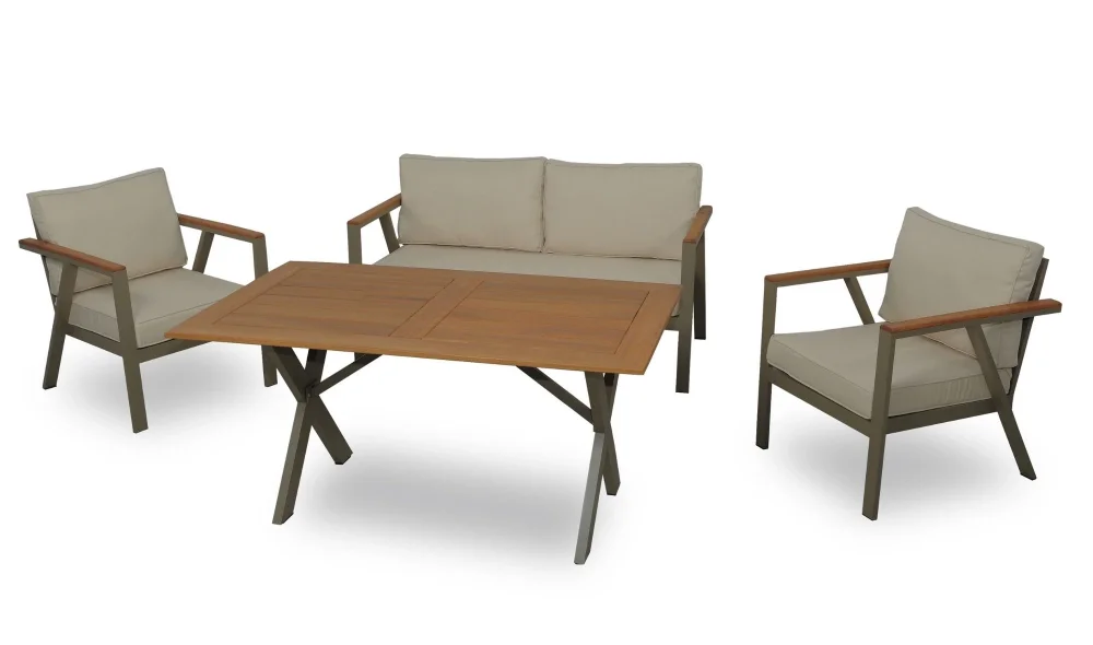 Arven Mini İroko Bahçe ve Balkon Takımı (Capy)