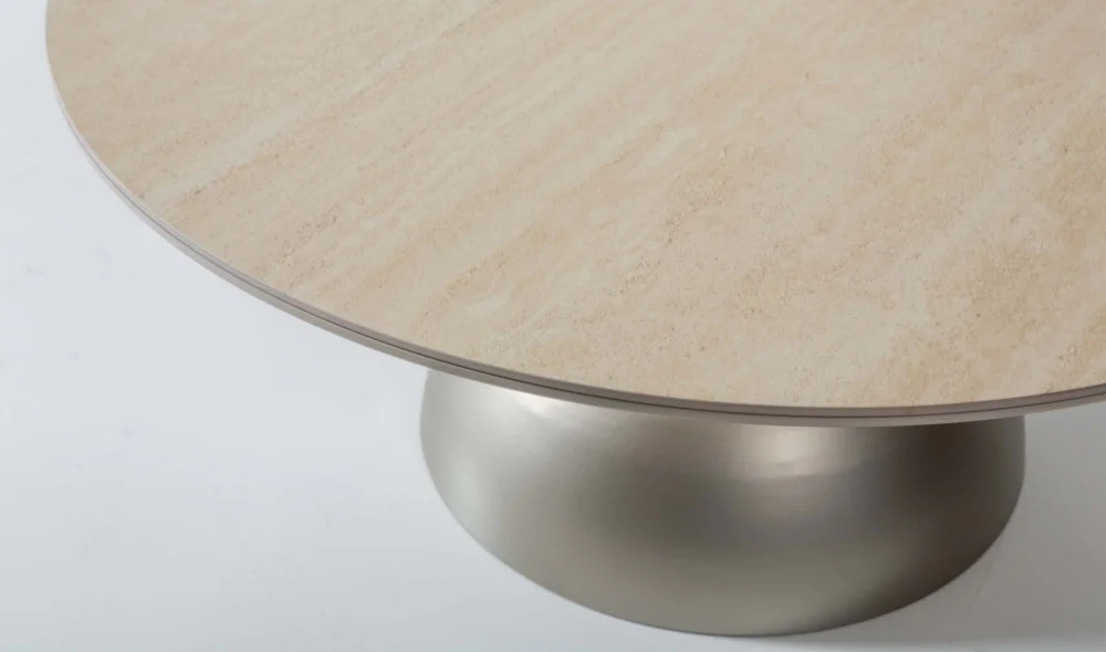 Asos Gümüş Orta Sehpa Seti