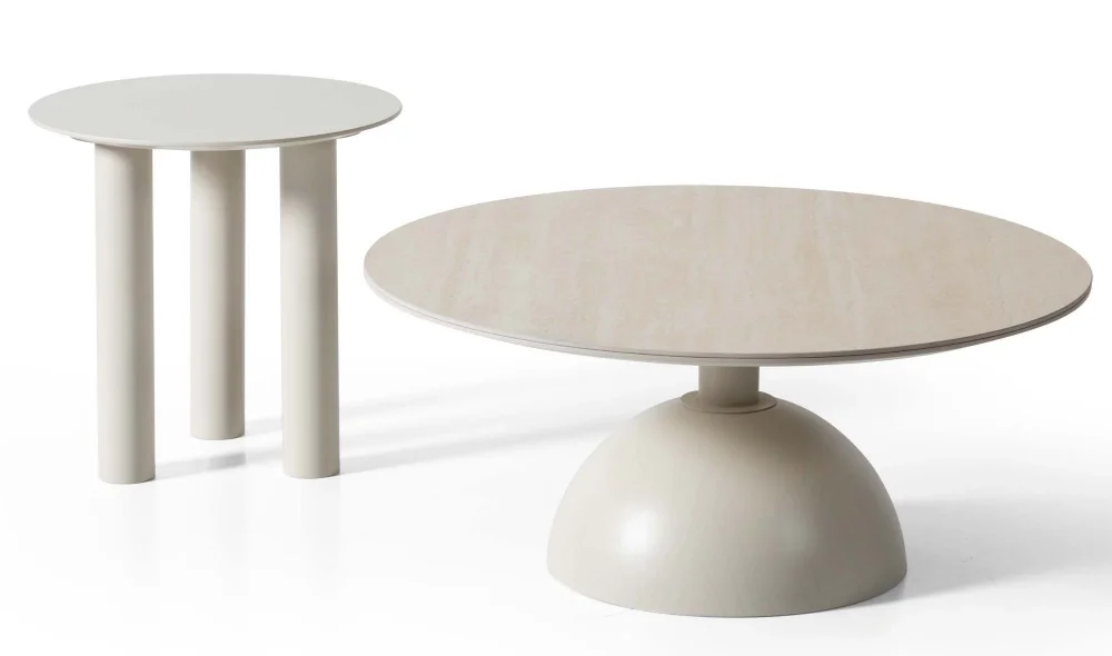 Asos Krem Orta Sehpa Seti