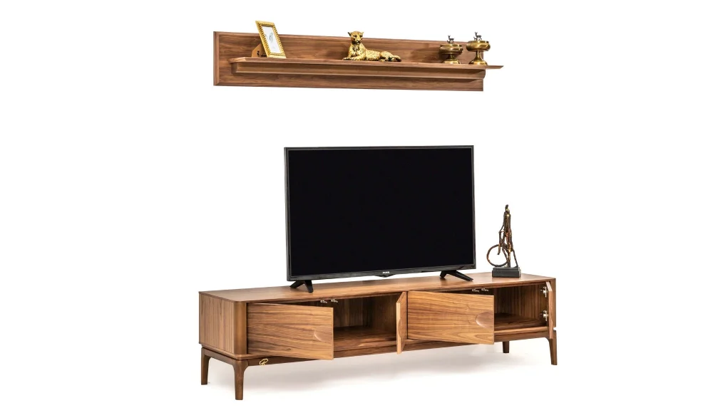 Ottoman Şömineli Tv Ünitesi