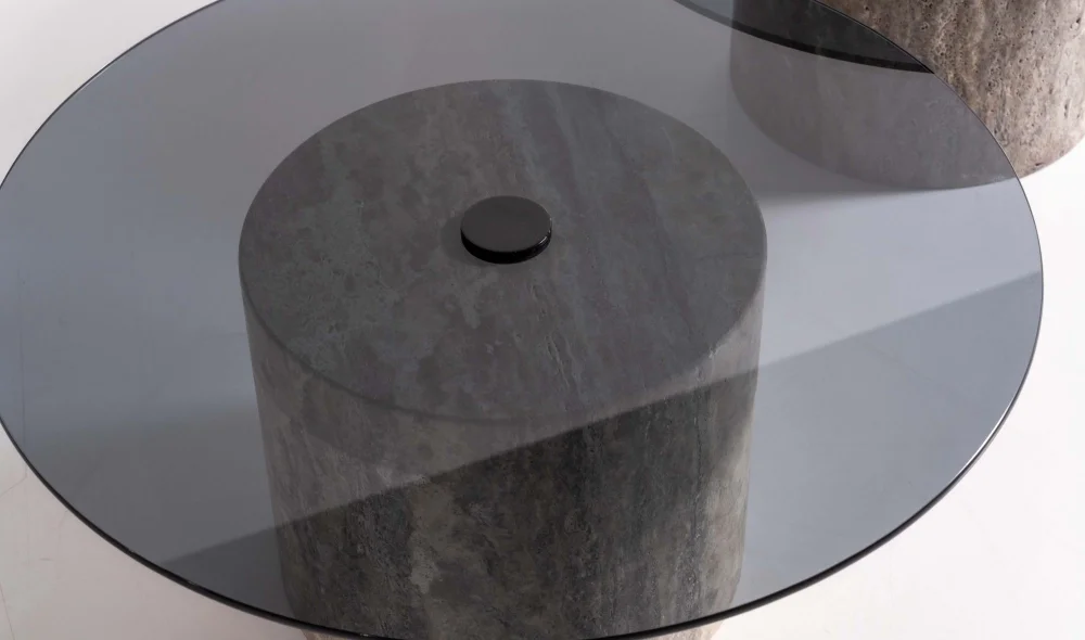 Athena Silver Orta Sehpa Seti