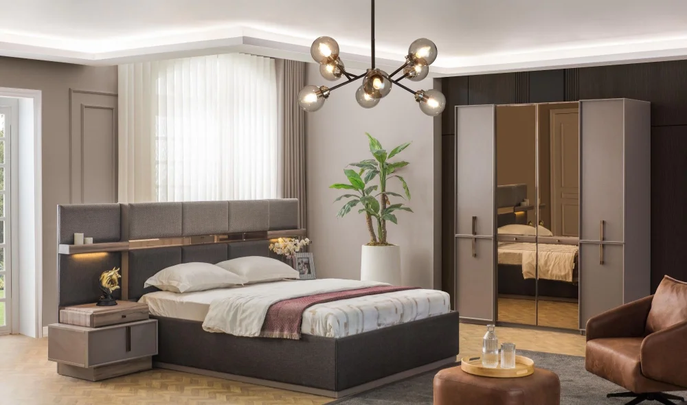 Atlas Bazalı Karyola (200x200)