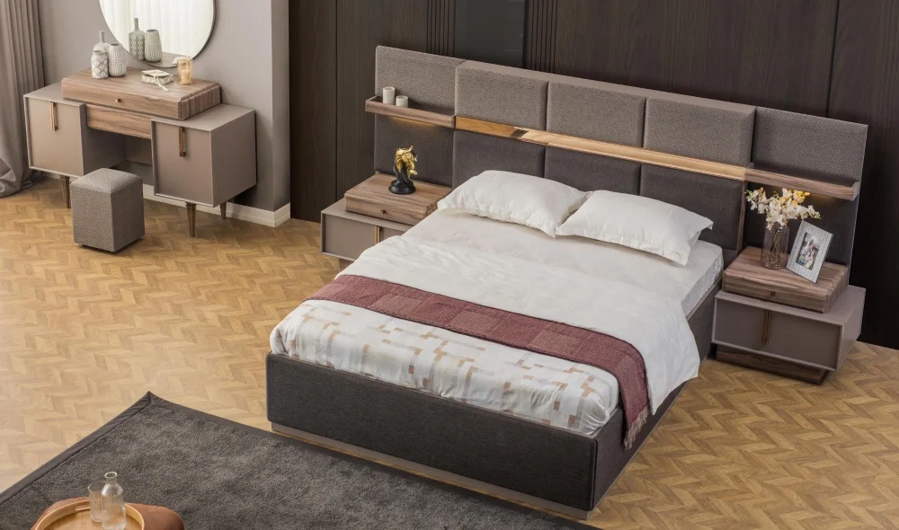 Atlas Bazalı Karyola (200x200)