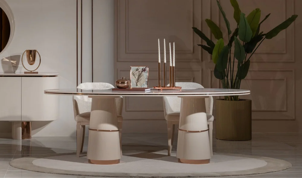 Aura Yemek Masası Takımı