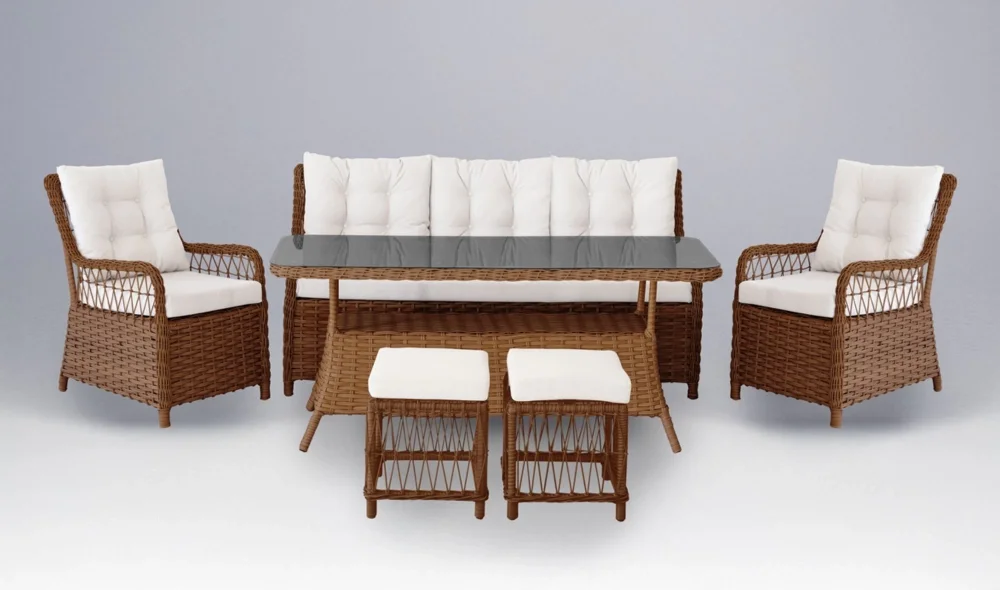 Ayder Camel Bahçe ve Balkon Takımı