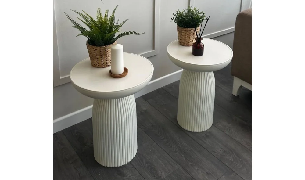 Aytaşı 2li Mantar Sehpa