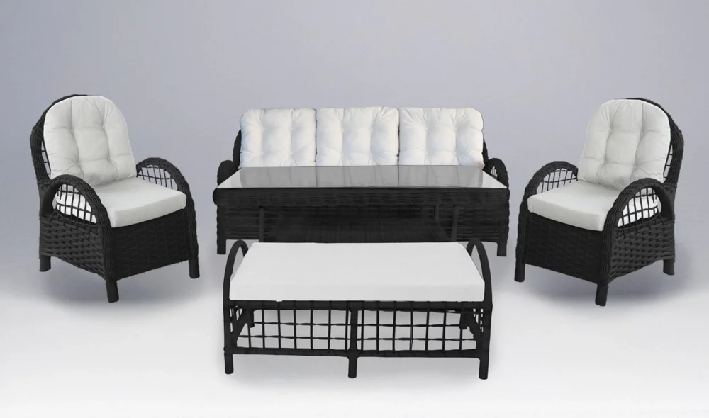 Bafra Antrasit Bahçe ve Balkon Takımı