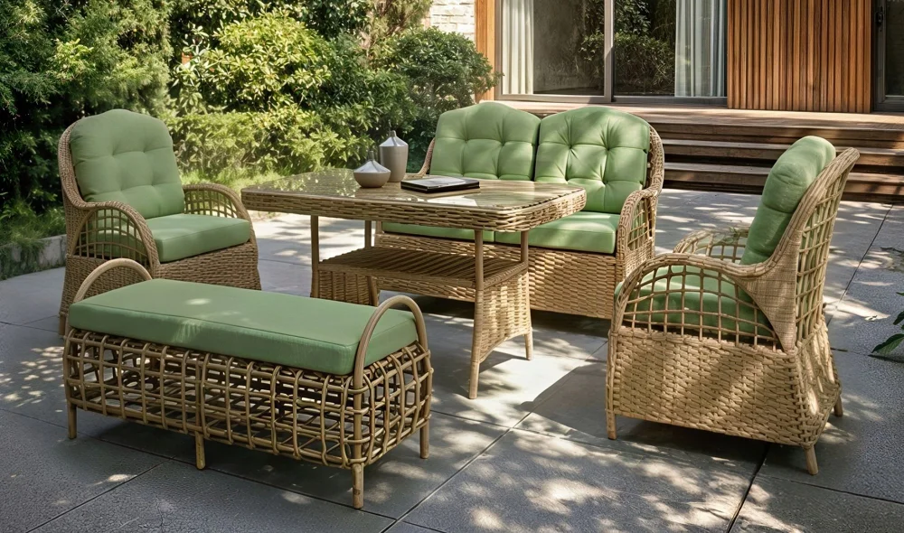 Bafra Camel İkili Bahçe ve Balkon Takımı
