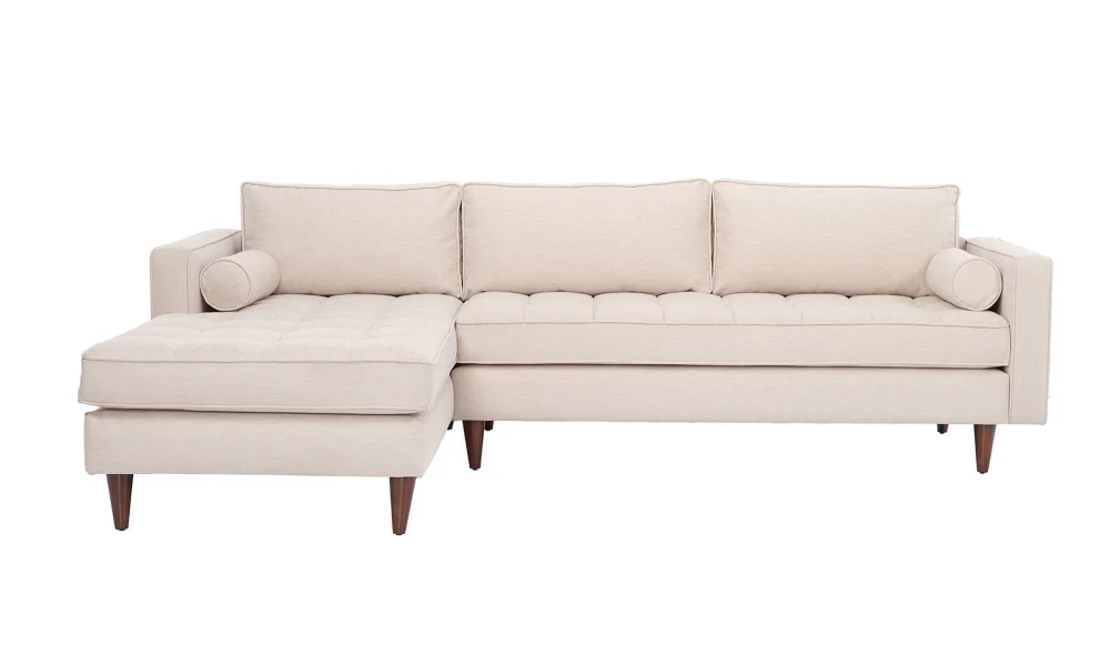 Bali Dinlenmeli Köşe Koltuk Takımı (Krem)