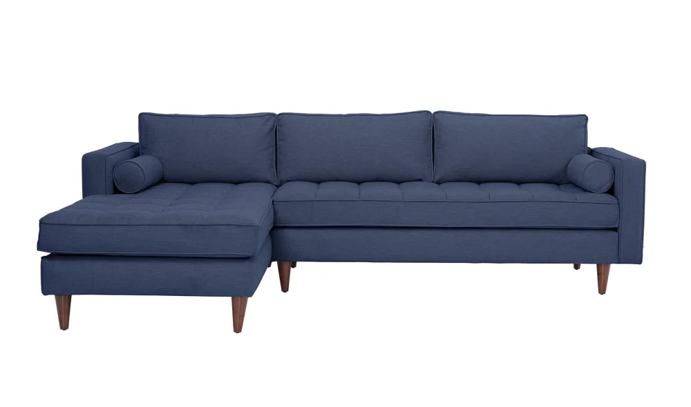 Bali Dinlenmeli Köşe Koltuk Takımı (Lacivert)