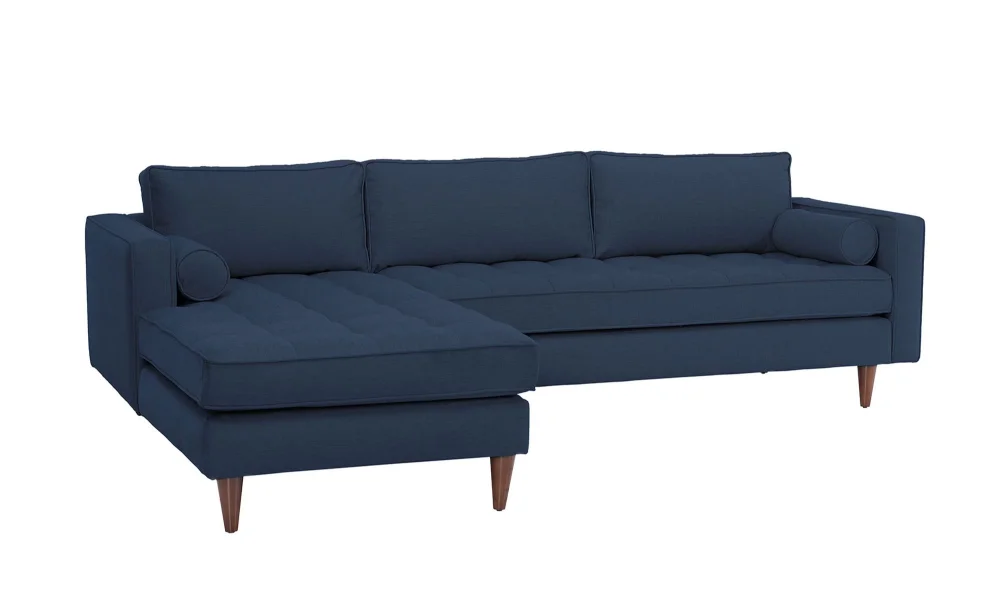 Bali Dinlenmeli Köşe Koltuk Takımı (Lacivert)