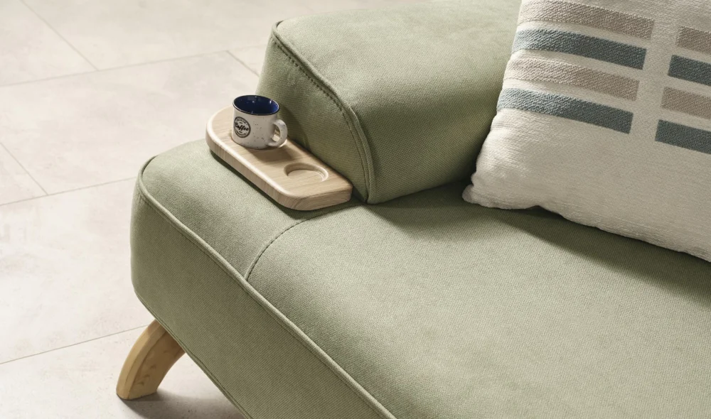 Banco Patty 3lü Yeşil Koltuk