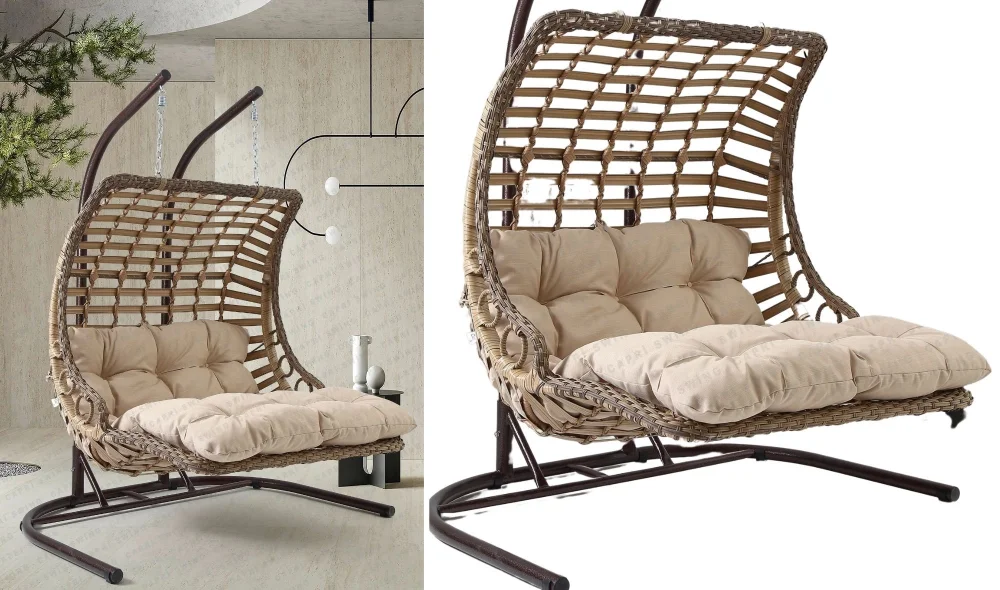 Bodrum Double Salıncak (Gri)