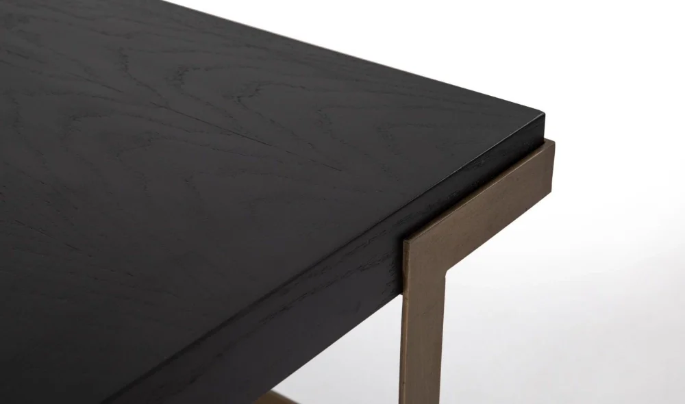 Bogota Orta Sehpa Seti (Siyah)