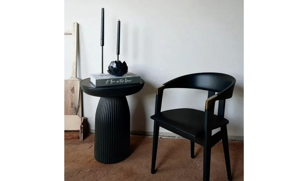 Bohem Mantar Yan Sehpa (45x41 cm)