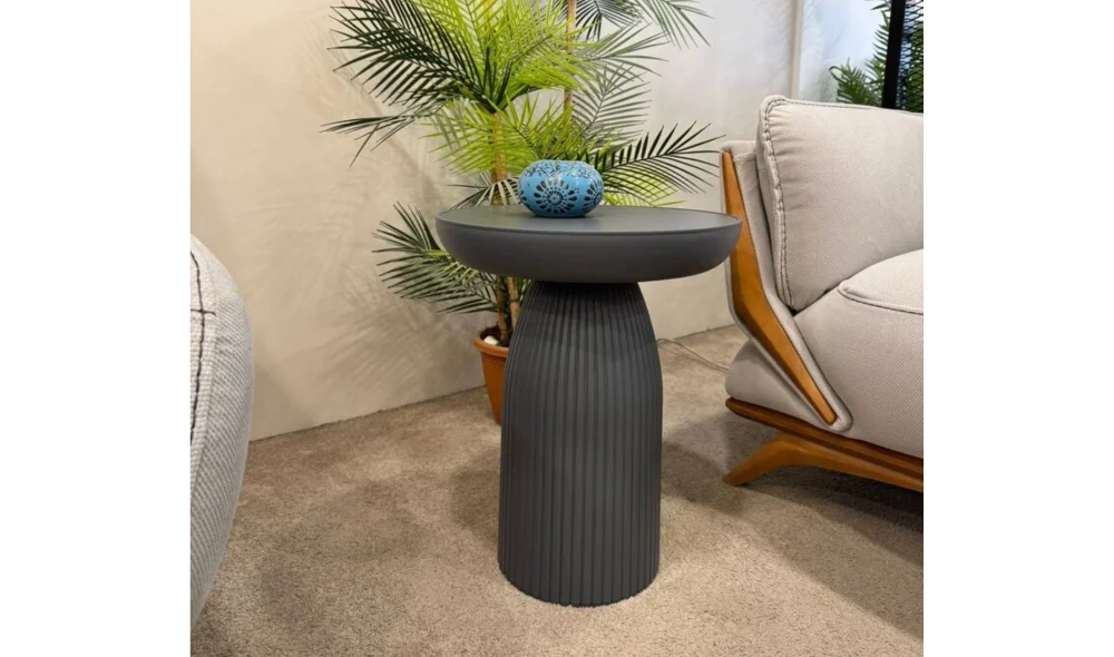 Bohem Mantar Yan Sehpa (45x41 cm)