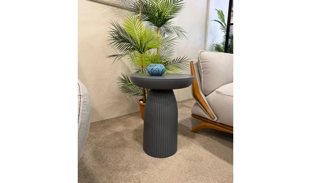 Bohem Mantar Yan Sehpa (50x41 cm)