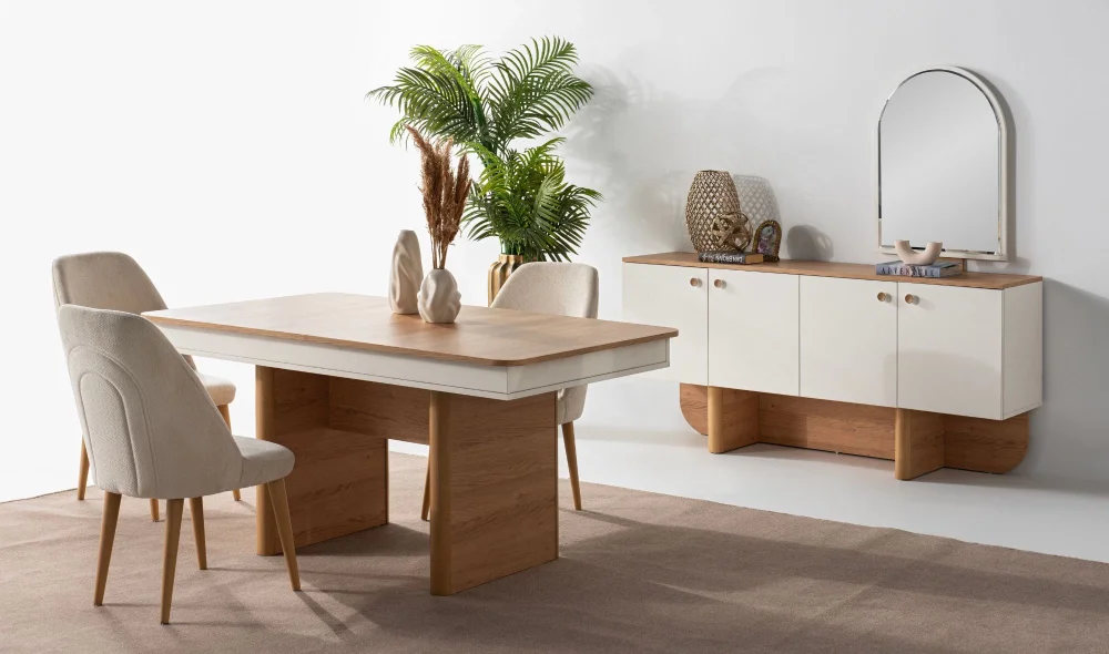 Bohem Yemek Odası Takımı