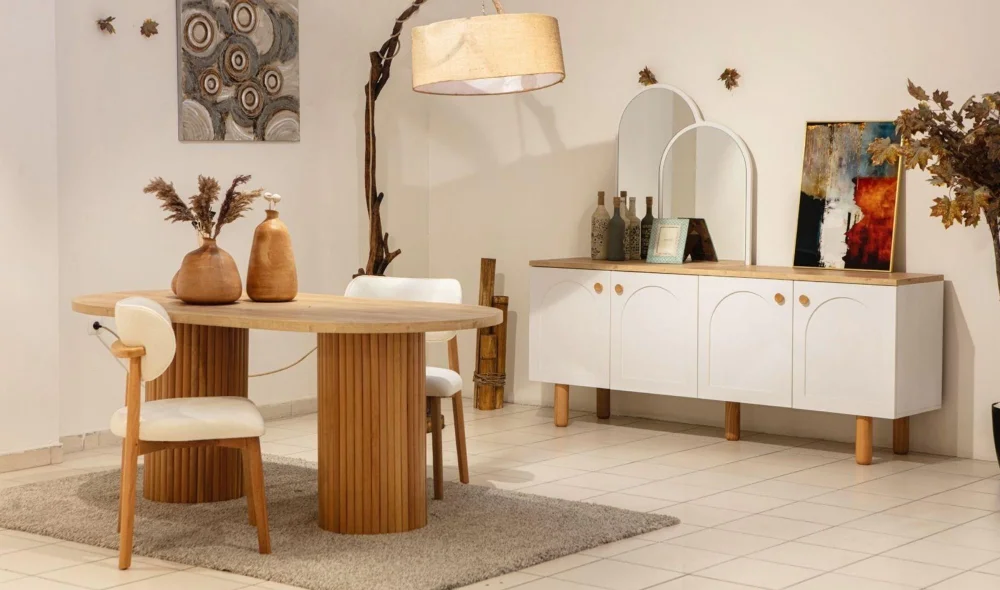 Bohem Yemek Odası Takımı