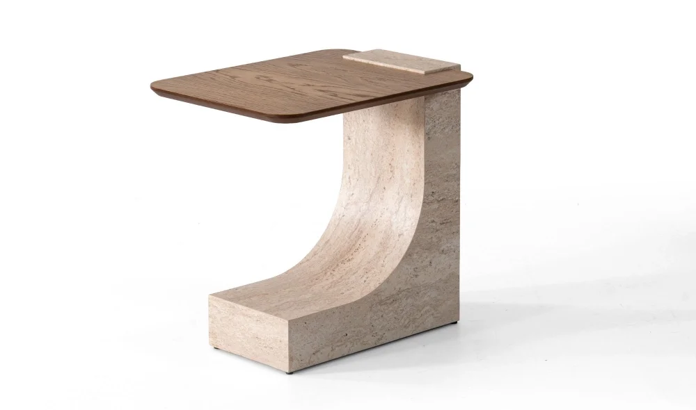 Bold Traverten Orta Sehpa Seti