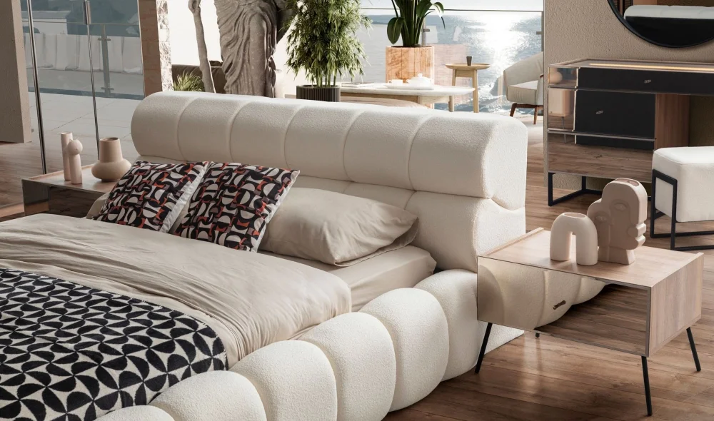 Bronz Ceviz Yatak Odası Takımı