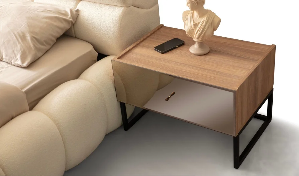 Bronz Ceviz Yatak Odası Takımı