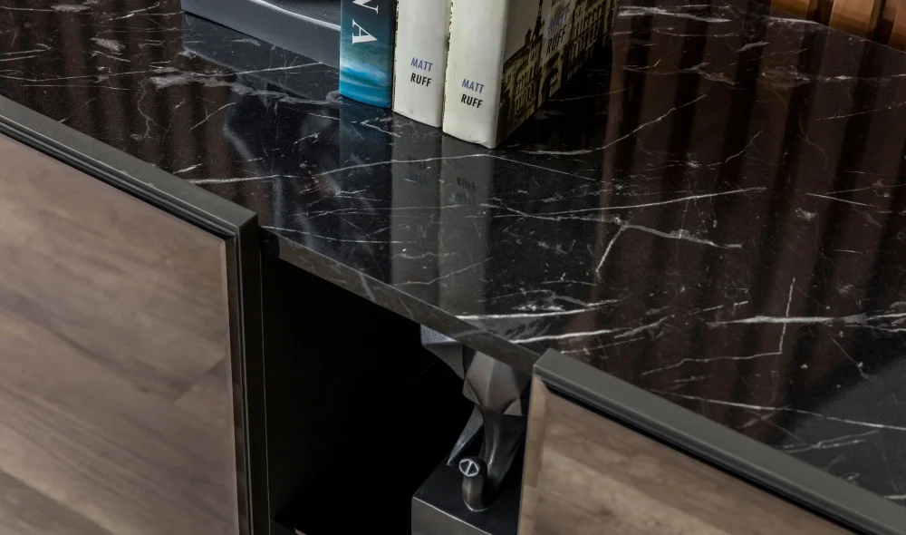 Bronze Antrasit Konsol ve Ayna