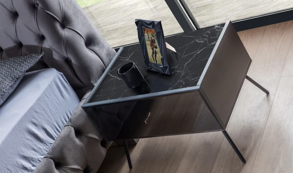 Bronze Antrasit Yatak Odası Takımı