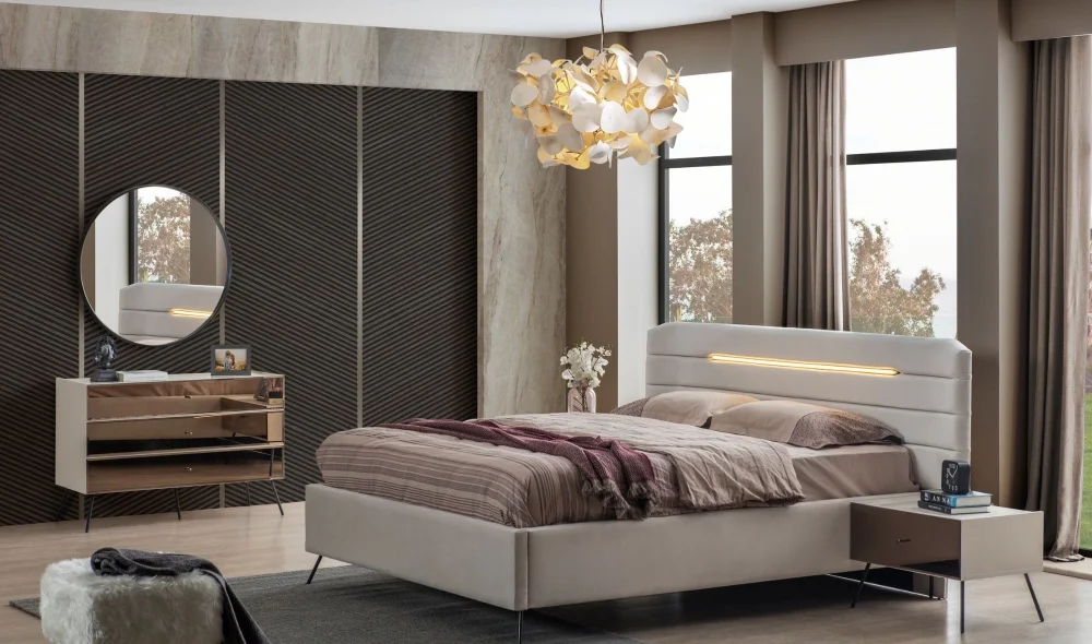 Bronze Aytaşı Yatak Odası Takımı