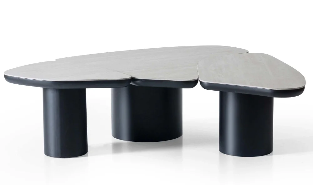 Butterfly Siyah Orta Sehpa Seti