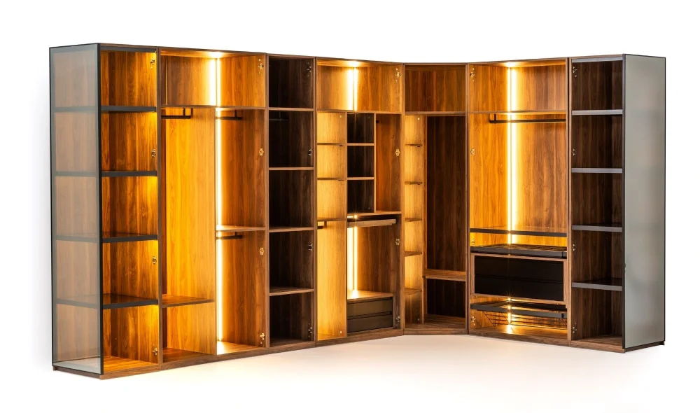 Cadillac 6 Kapaklı Gardrop