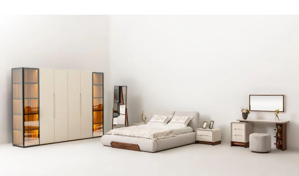 Cadillac Bazalı Karyola (160x200)